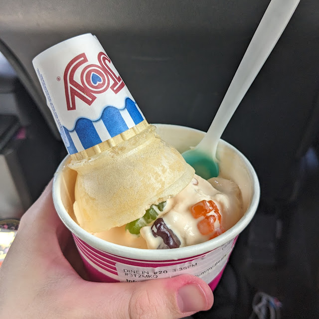Peach Soft Serve