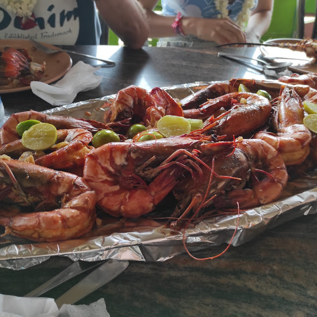 Big Fresh Fish Tiger Prawns Jumbo Prawn