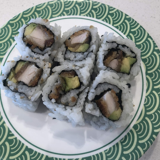 Chicken Schnitzel and Avocados