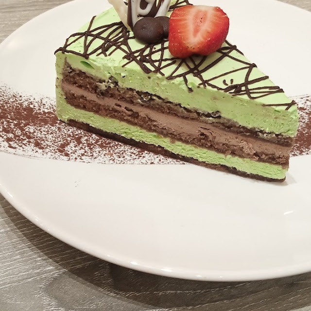 Avocado Cake Slice