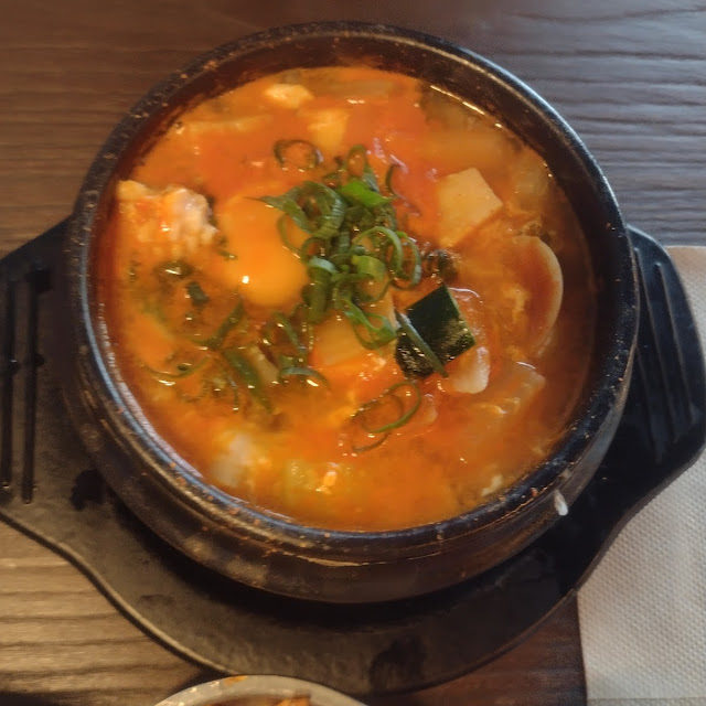 spicy soft tofu stew 순두부