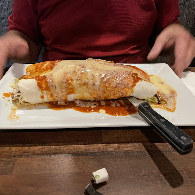 Chimichanga Plate
