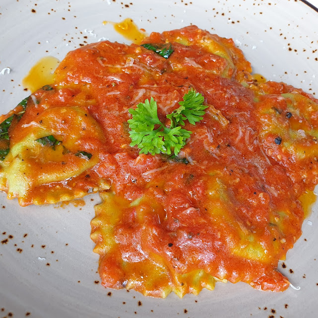 Ravioli with Salmon