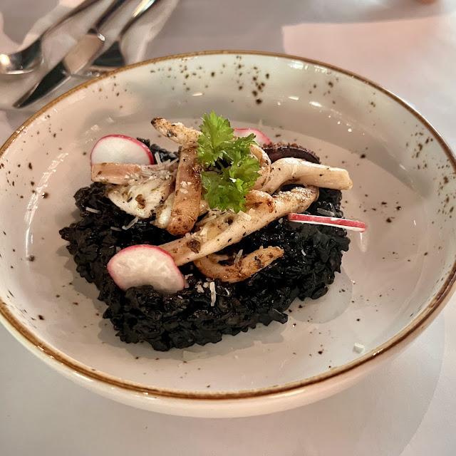 Squid Ink Risotto