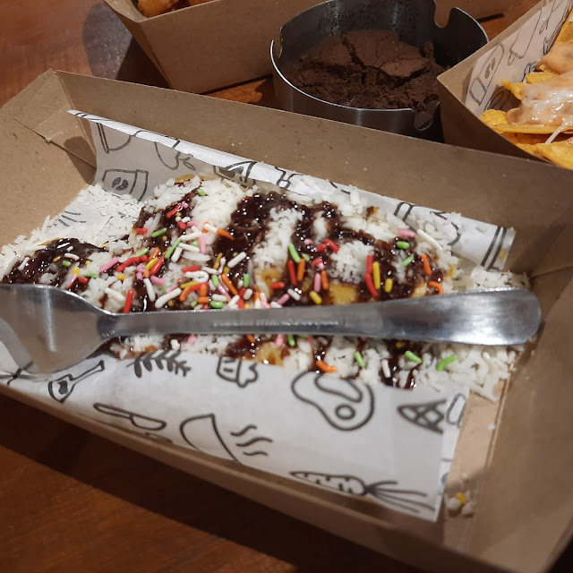 Pisang Bakar Keju Coklat