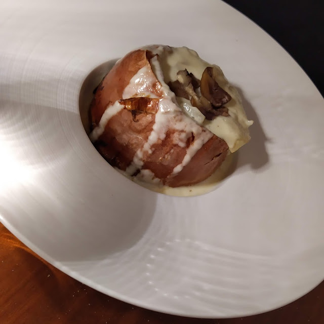 Cipolla Ripiena Fonduta E Castagne