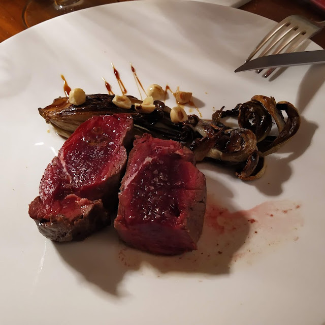 Cervo Radicchio Tardivo E Nocciole
