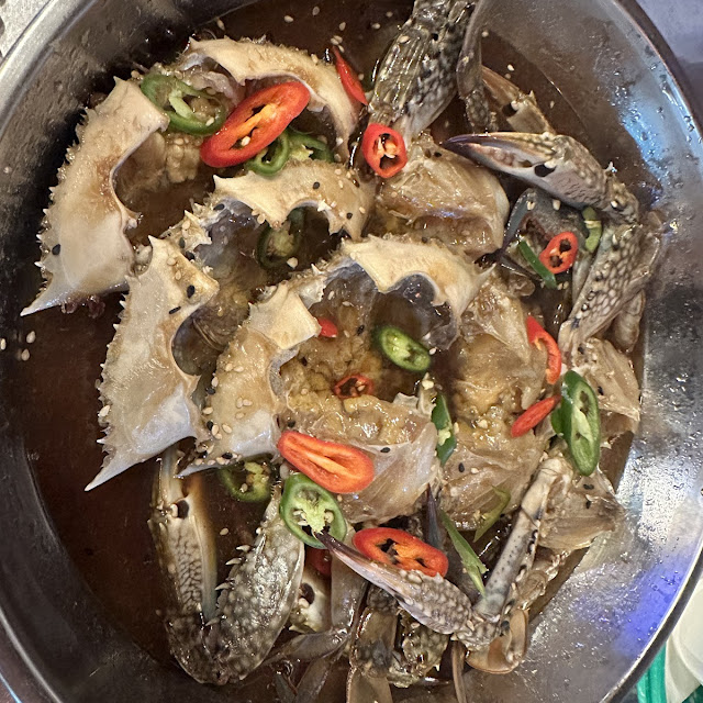 Raw Marinated Crab