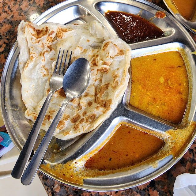 Roti Canai Telur Cili Bawang