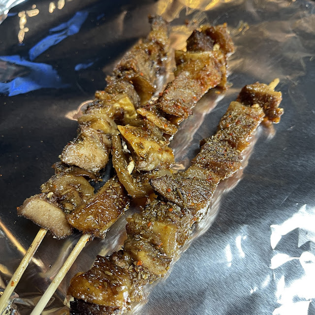 Beef Tripe Skewers 6