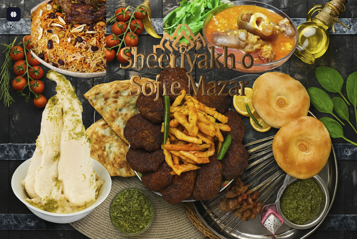 Sheeriakh o Sofre Mazar. شیر یخ و سفره‌ی مزار