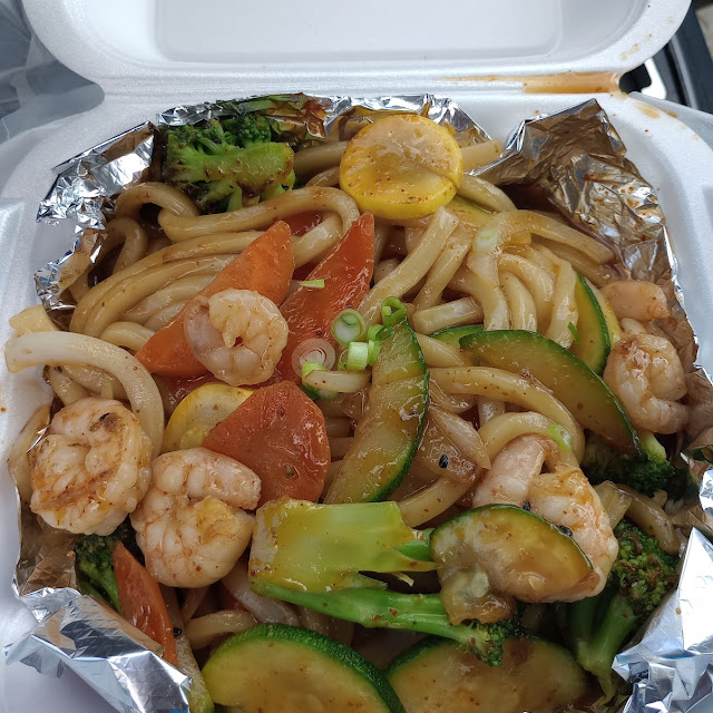 Spicy Udon Shrimp
