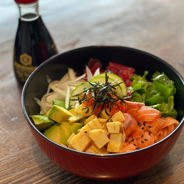 Salmon Poke Don