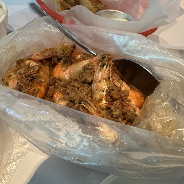 Shrimp with Mardi Gras Sauce