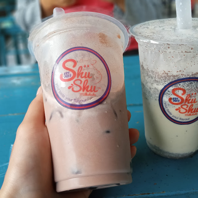 Susu Green Tea Topping Bina Dan Susu Coklat Toping Oreo