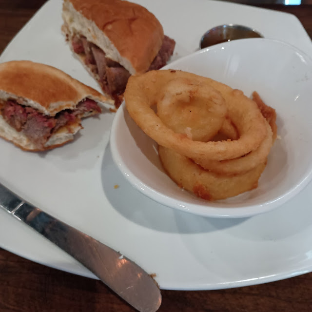Chopped Brisket Sandwich