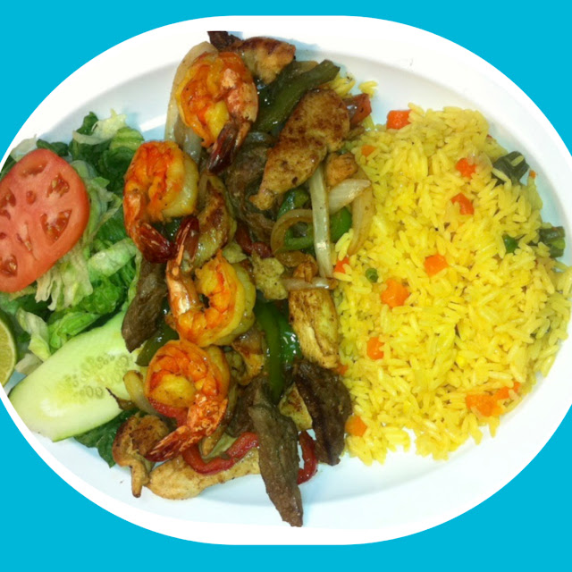 Shrimp Fajita De Camaron