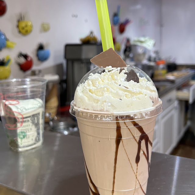 Homemade Hard Chocolate Ice Cream Milkshakes