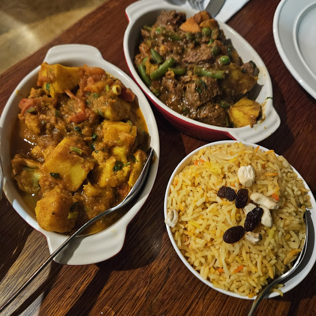 Aloo Gobi Saffron Rice