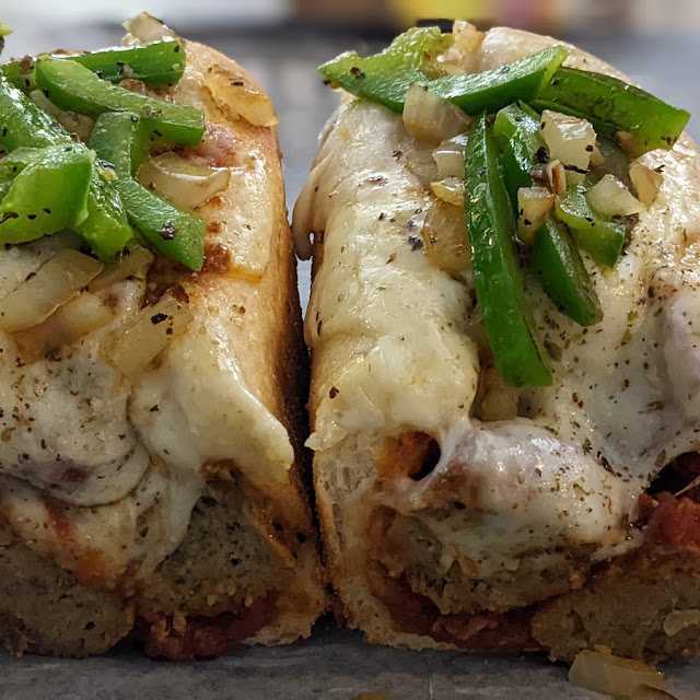 Meatball Sub with Peppers & Onions