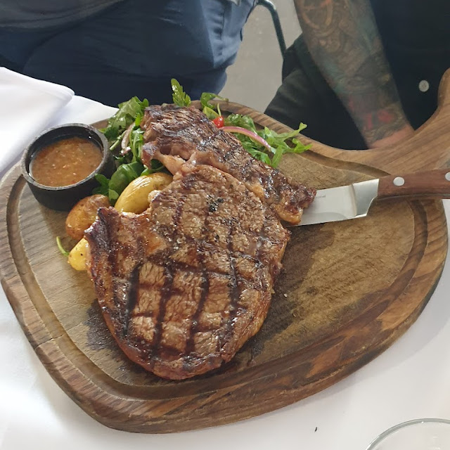 Wagyu Scotch Fillet with Potatoes