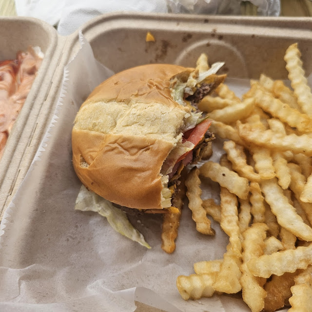 Cheeseburger and Fries