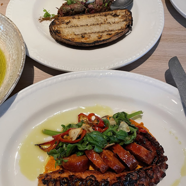Grilled Octopus & Chorizo
