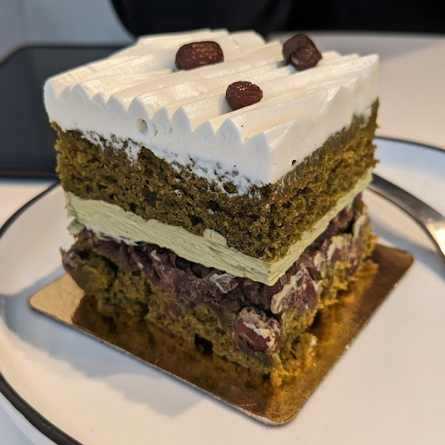 Matcha Adzuki Butter Cream Cake