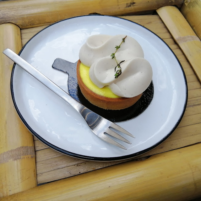 Yuzu Tofu Cheesecake