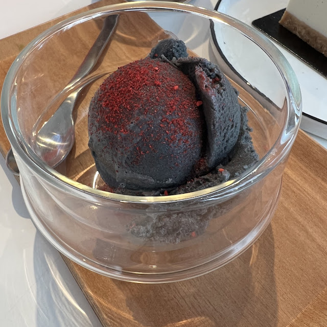 Black Sesame Ice Cream
