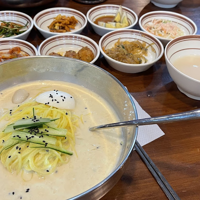 콩국수 Cold Soybean Soup