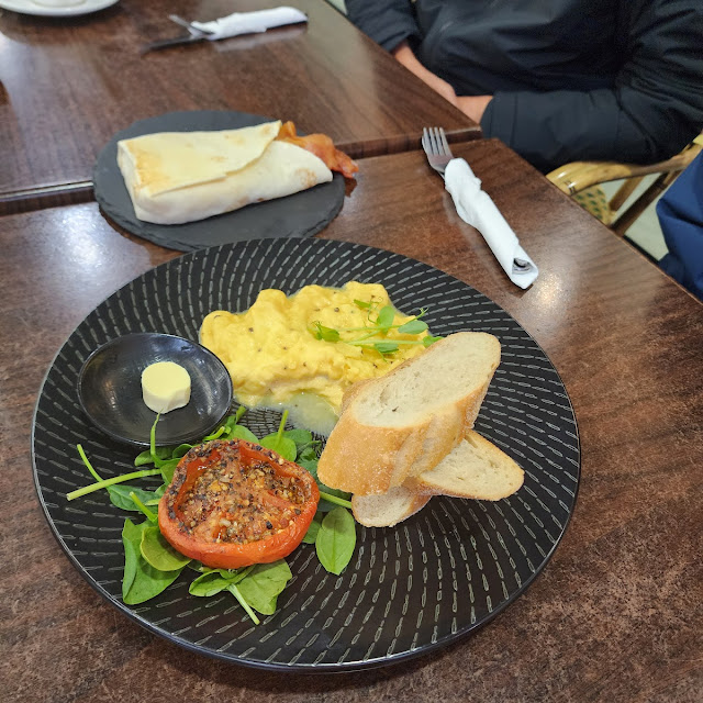 Eggs Your Way Scrambled on Toast