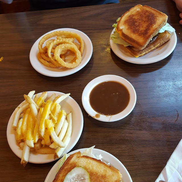 Double Grilled Cheese Burger