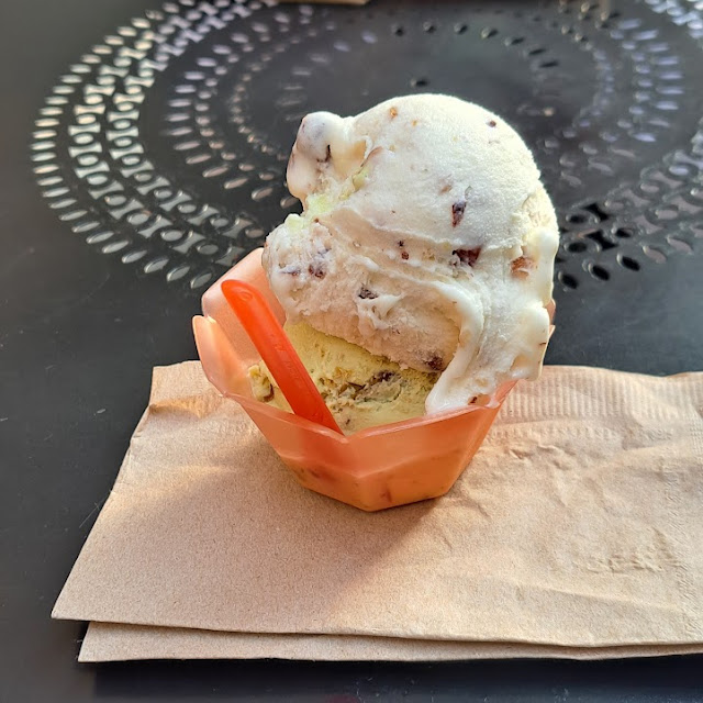 Pistachio and Coconut Ice Cream