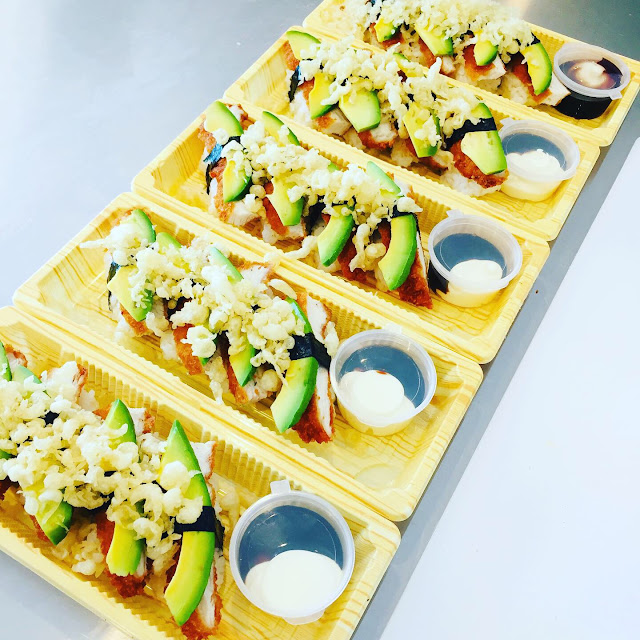 Chicken Avocado Nigiri