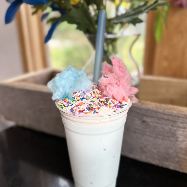 Cotton Candy Milkshake