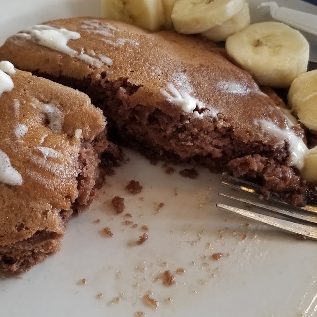 German Chocolate Pancakes