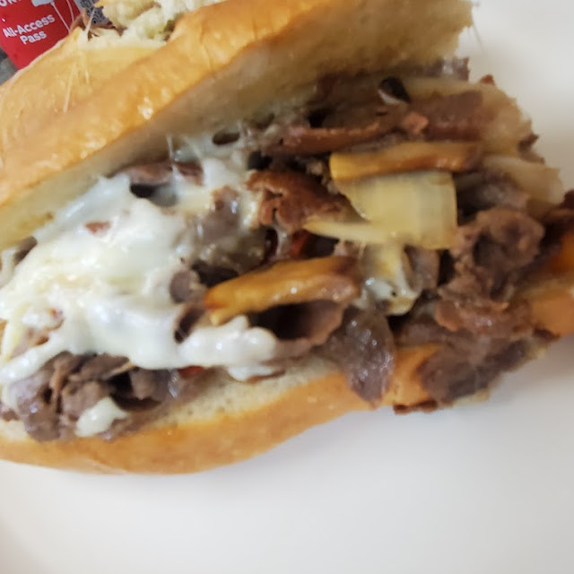 Philly Cheese Steak Sandwich