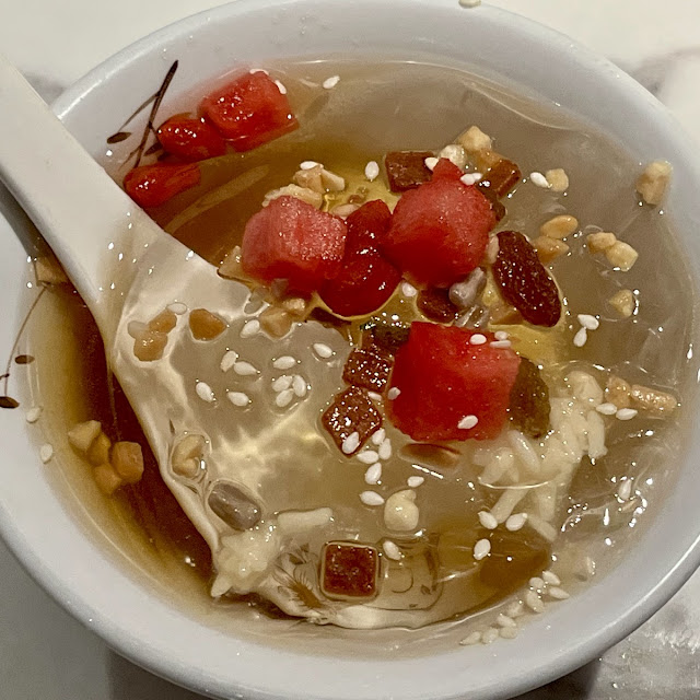 brown sugar ice jelly 红糖冰粉