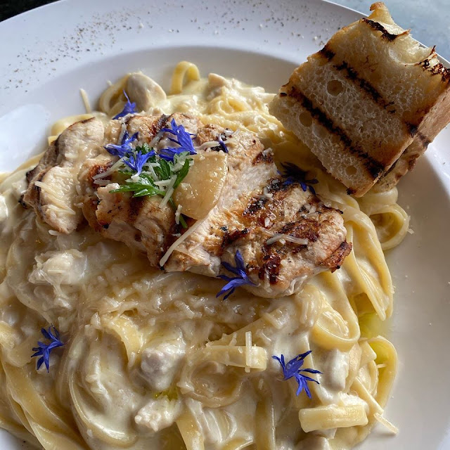 Dungeness Crab Fettuccine Alfredo