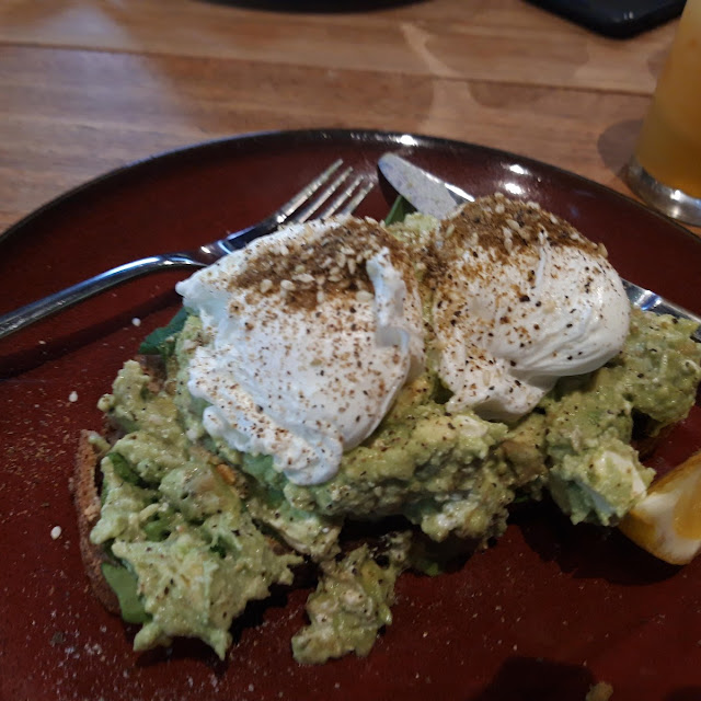 Smashed Avocado and Poached Eggs