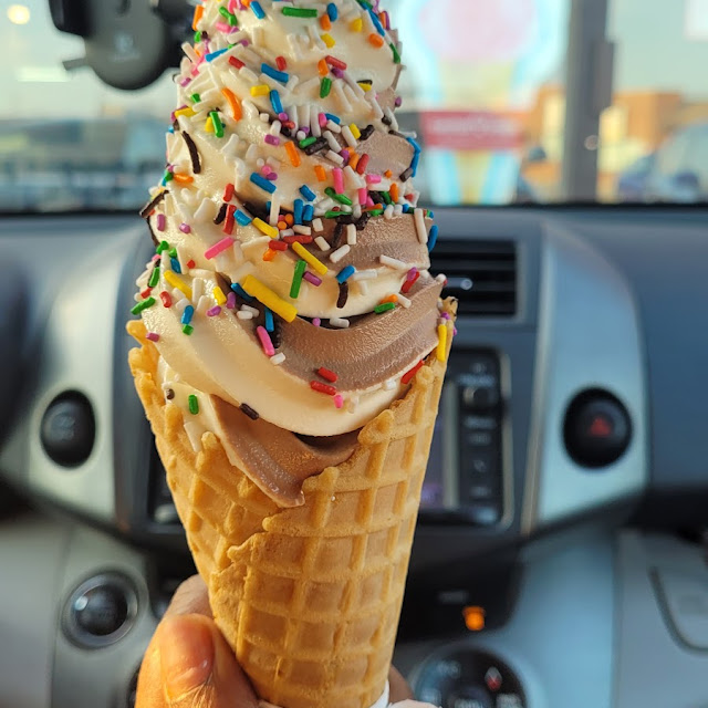 Chocolate Vanilla Ice Cream
