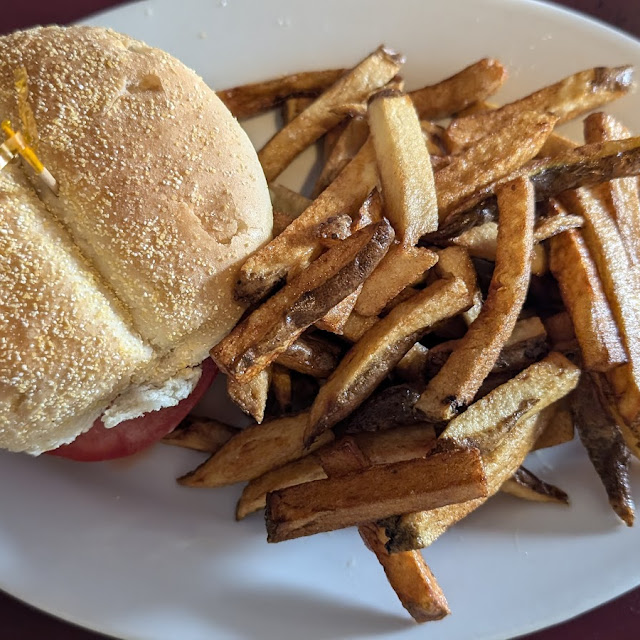 Cheeseburger and Fries
