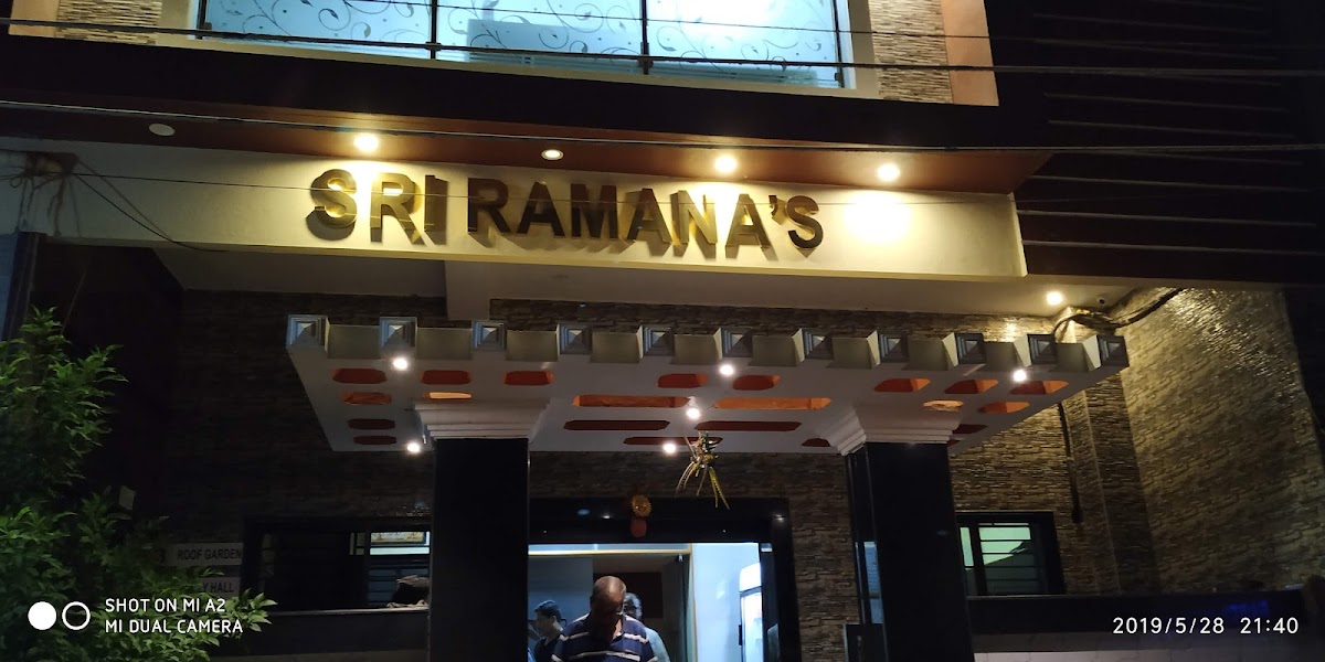 Sri Ramana's Restaurant and party hall A/C