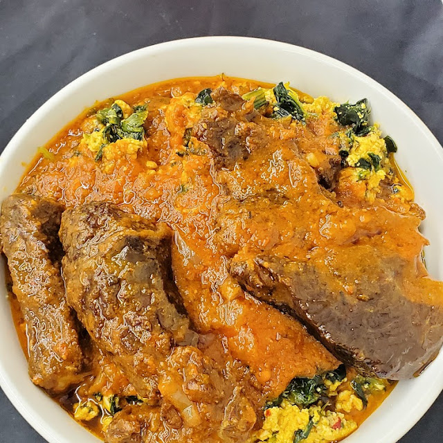 Egusi Soup with Stew