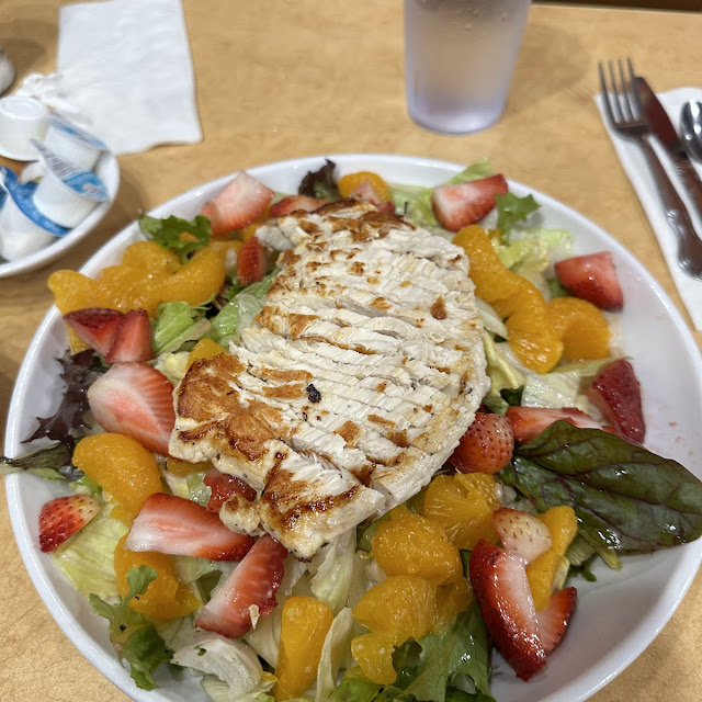 Grilled Chicken Breast 4 Egg Whites Fresh Fruit Side