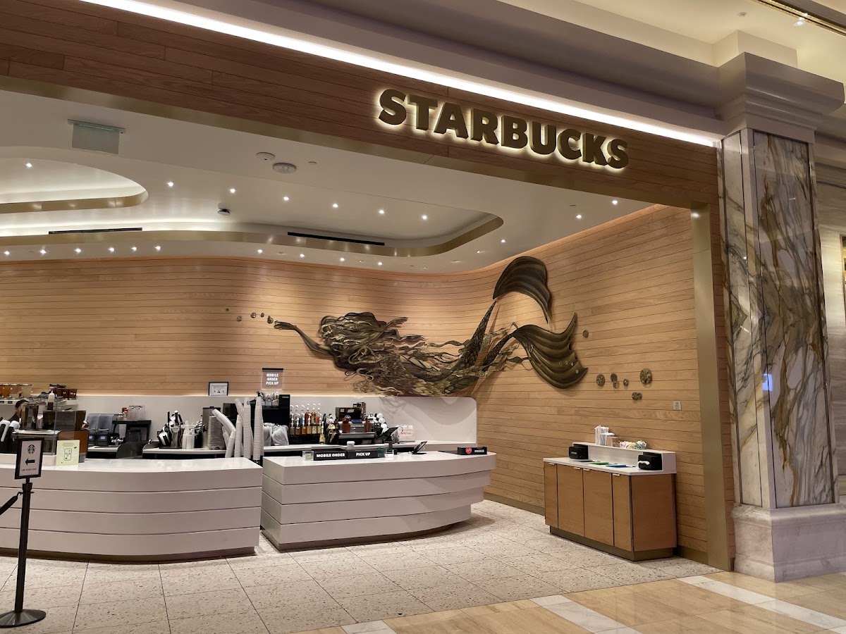 Starbucks inside Resort World