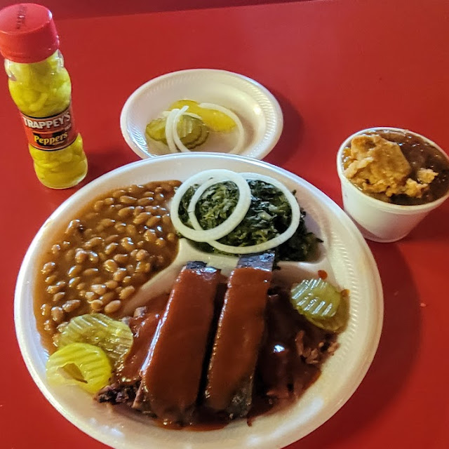 Just Enough BBQ Plate