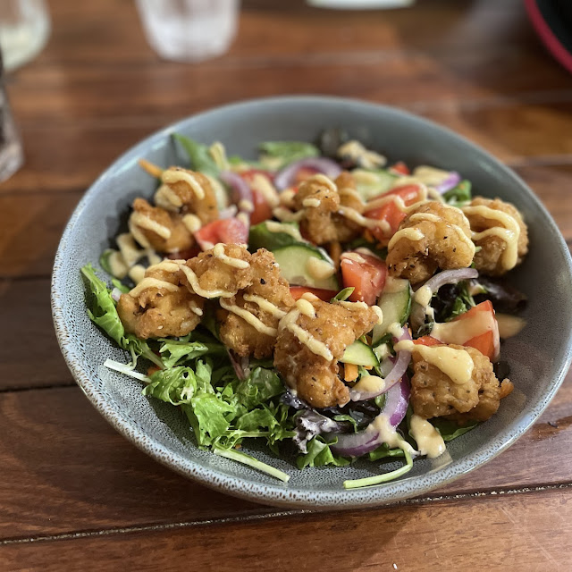 Salt & Pepper Squid Salad