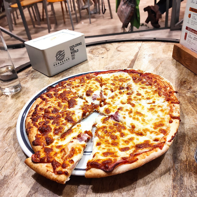 Pizza Jamón Familiar